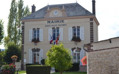 Nouvel accueil de la Mairie durant les travaux.