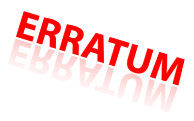 Erratum – Friperie Solidaire