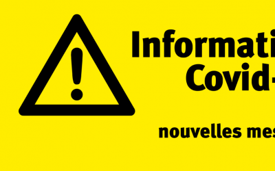 Nouvelles mesures du protocole sanitaire