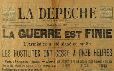 Commémoration du 107ème anniversaire de l&rsquo;armistice de la Guerre 1914-1918.