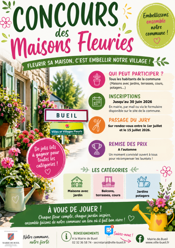 Affiche Concours Bueil 2026