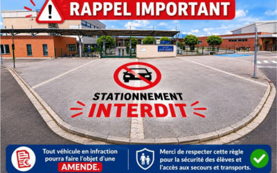 Ecole – Stationnement Interdit