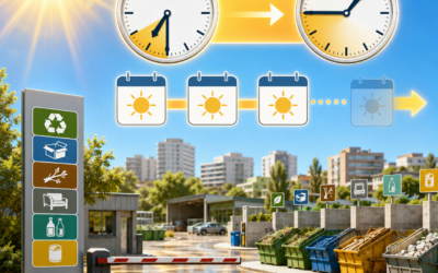 Chaleur – Horaires déchetteries