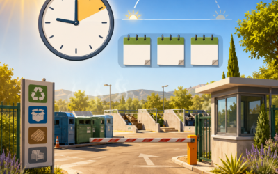 Chaleur – Horaires déchetteries
