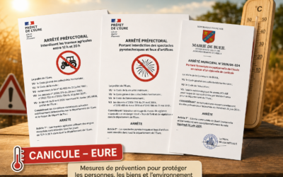 Mesures d&rsquo;urgence contre la canicule – Nouveaux Arrêtés